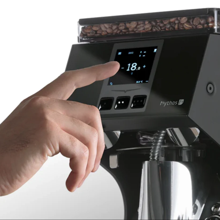 Victoria Arduino MYG75 Espresso Coffee Grinder Product Digital Interface View