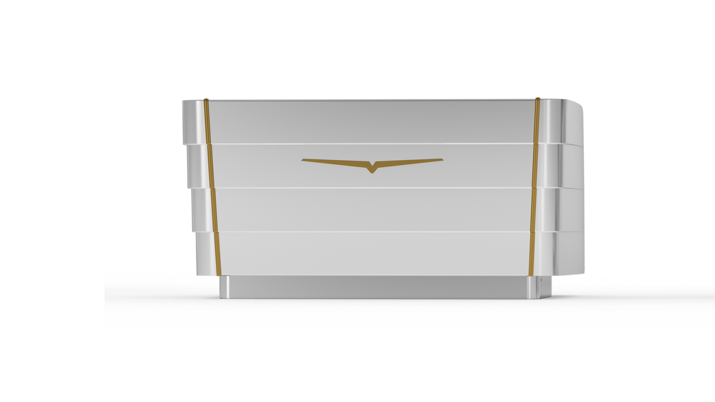 Victoria Arduino Tempo Neo 2 Group Espresso Machine Product Colour Variant White Rear Facing View