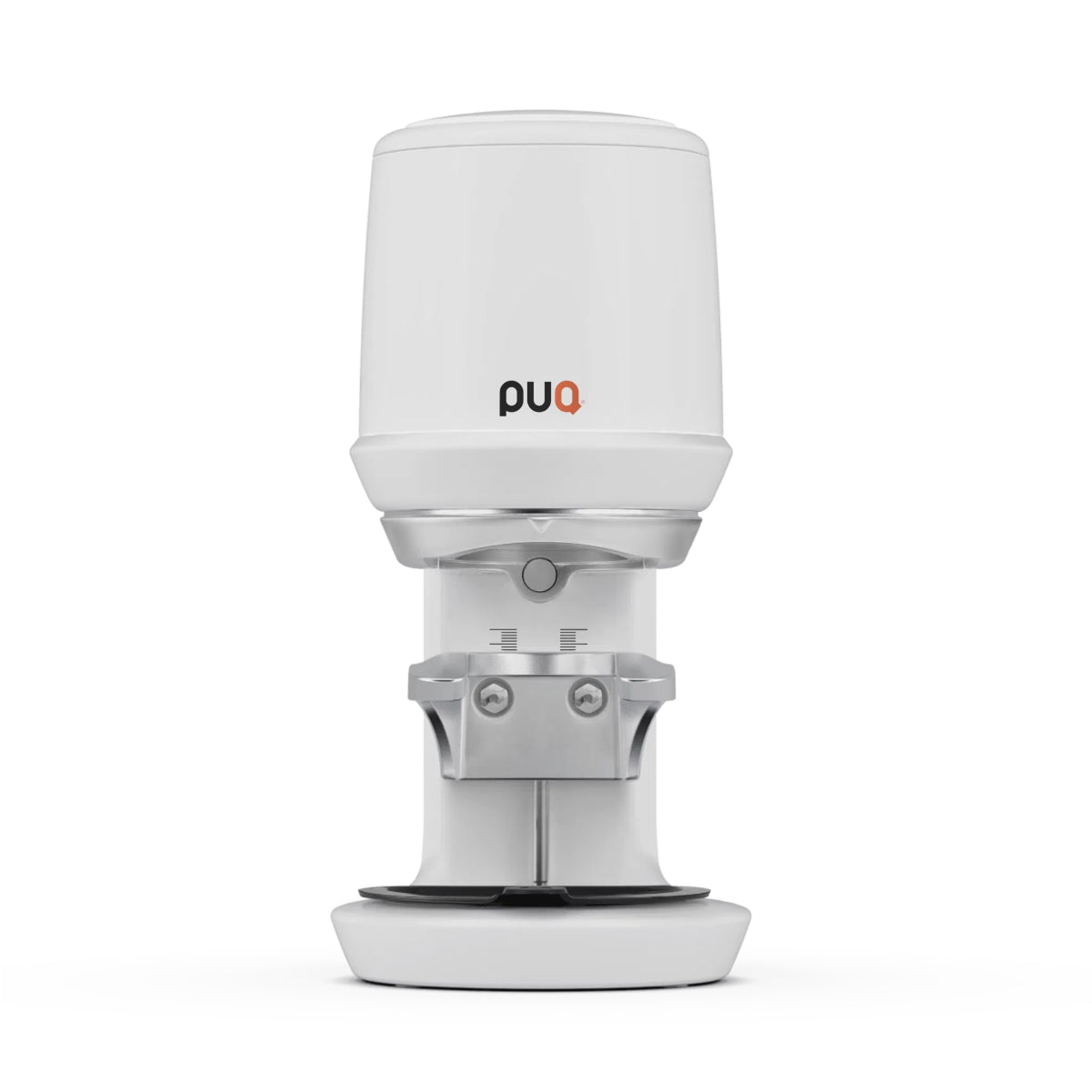 Puqpress Pro Automatic Coffee Tamper Product Colour Variant White Front Facing View