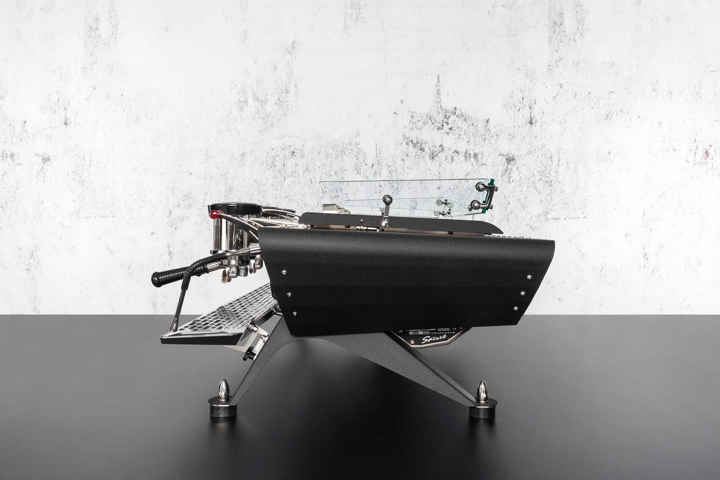 Kees Van Der Westen Spirit 2 Group Espresso Coffee Machine Side Facing View