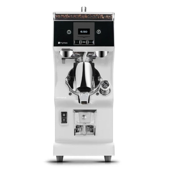 Victoria Arduino Mythos MyOne Espresso Coffee Grinder Product Colour White Front Facing View