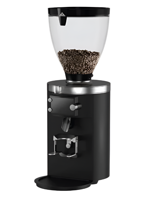 Mahlkönig E80 Supreme Coffee Grinder Product Colour Variant Black Side Angle View