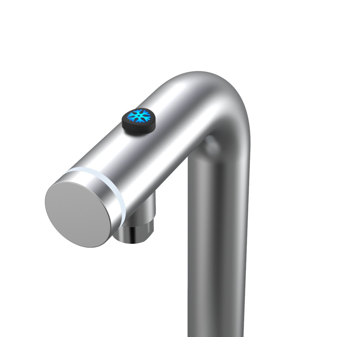 Marco Friia Font Undercounter Water System 1 Button Font Closeup View