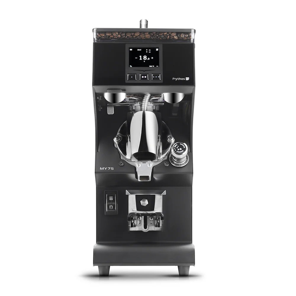 Victoria Arduino MYG75 Espresso Coffee Grinder Front Colour Variant Black Front Facing View