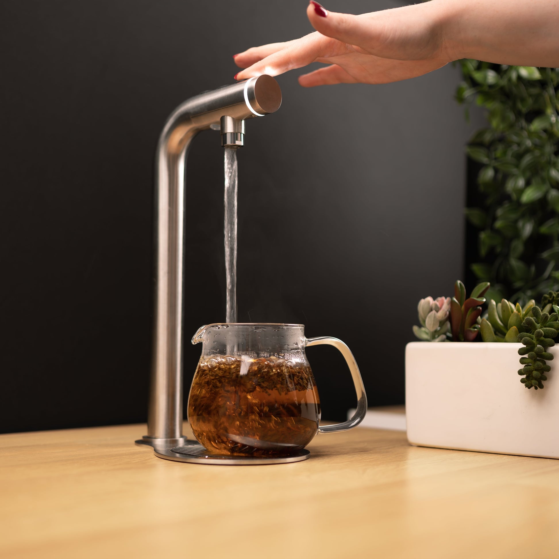 Marco Mix UC8 Undercounter Hot Water Boiler Product Countertop Lifestyle View