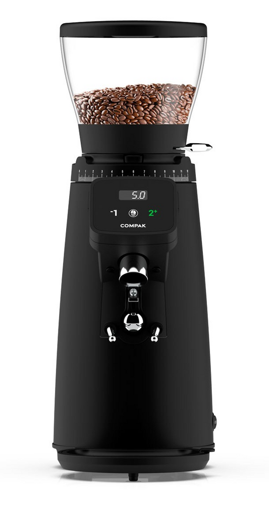 Compak i3 Pro Coffee Grinder Product Variant Black Front Facing View