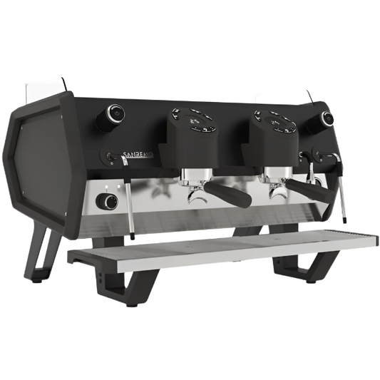 Sanremo D8 2 Group Espresso Coffee Machine Product Colour Variant Black Front Facing View