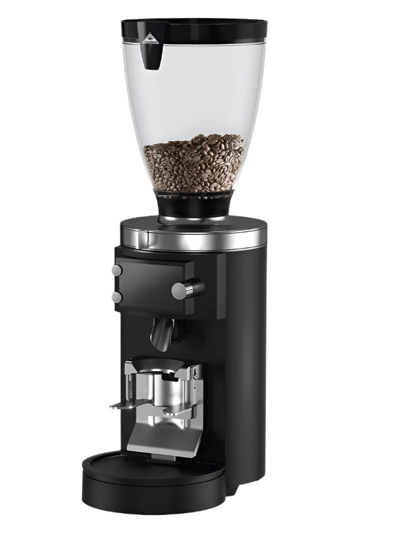 Mahlkönig E65S GbW Coffee Grinder Product Colour Black Side Angle View