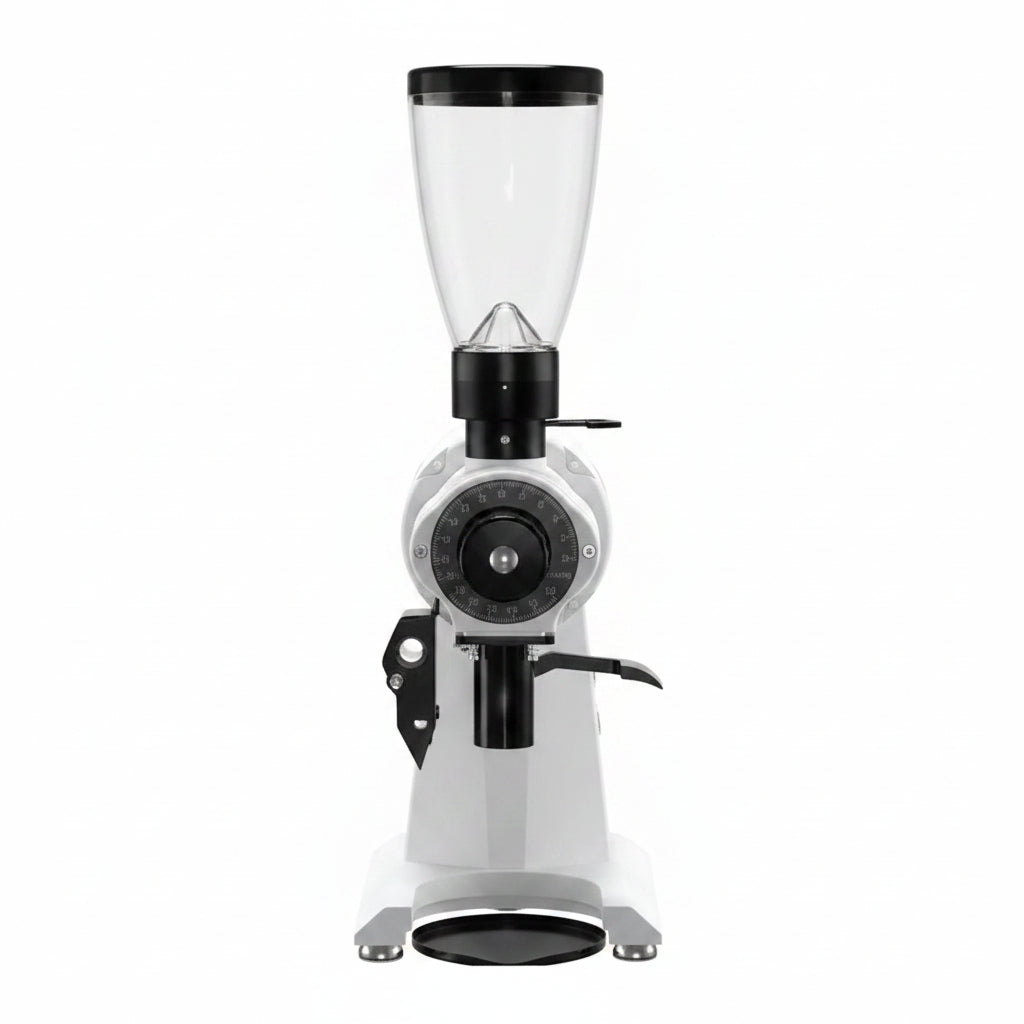 Mahlkönig EK43S Short Coffee Grinder Product Colour Variant White Side Angle View