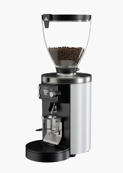 Mahlkönig E80 GBW Coffee Grinder Product Colour White Side Angle View