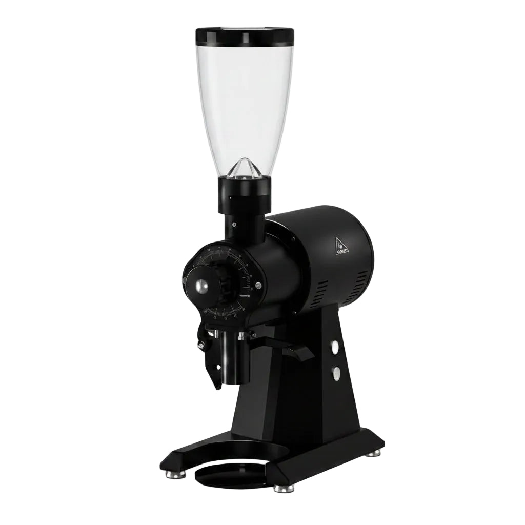 Mahlkönig EK43S Short Coffee Grinder Product Colour Variant Black Side Angle View