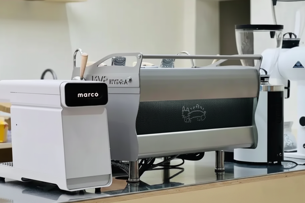Marco MilkPal Automatic Milk Dispenser Lifestyle Image