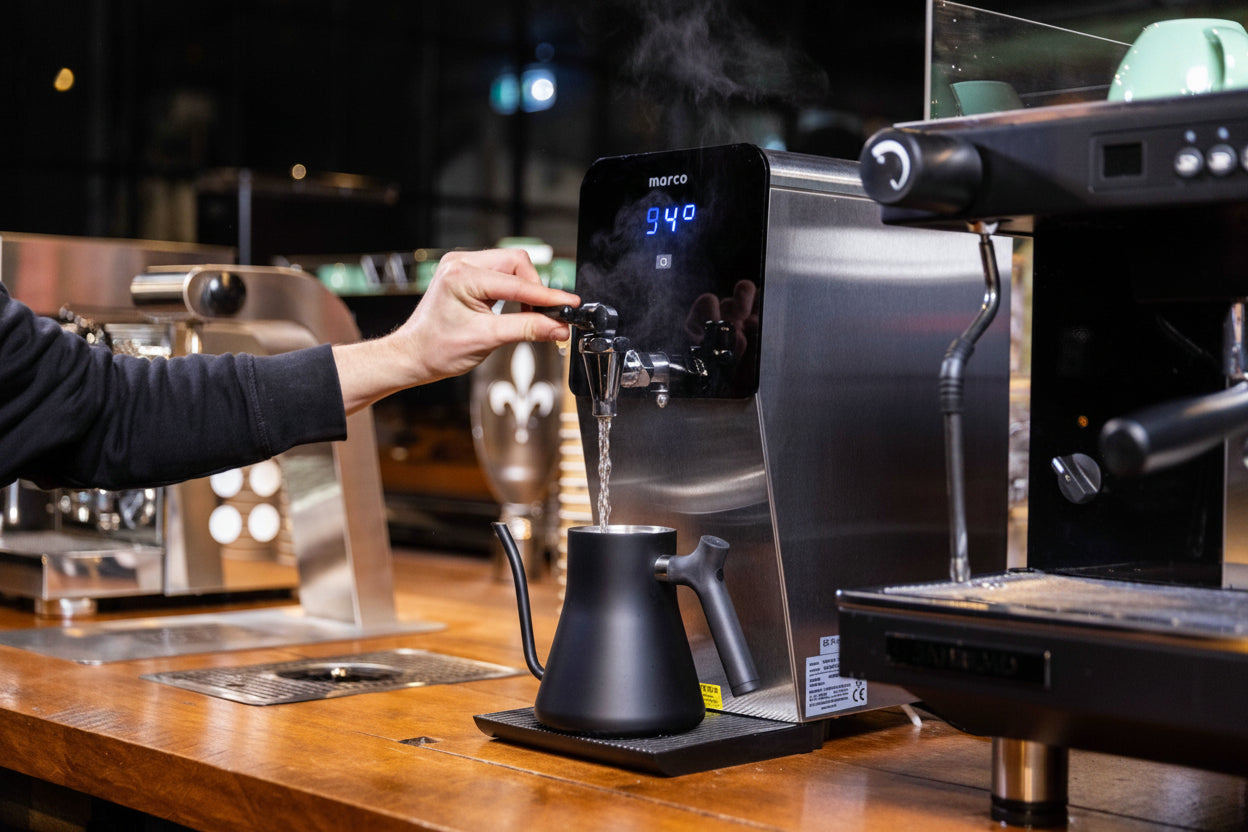 Marco Beverage Systems Over Counter Hot Water Boilers, Lifestyle Image
