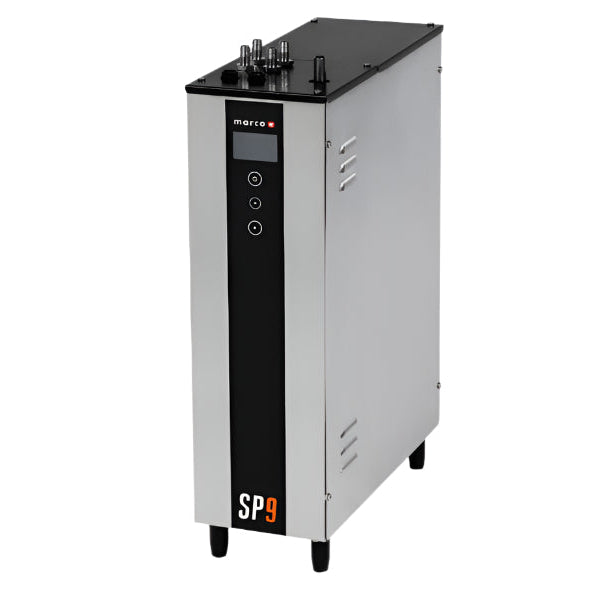 Marco SP9 Twin Precision Coffee Brewer Boiler Front Facing View