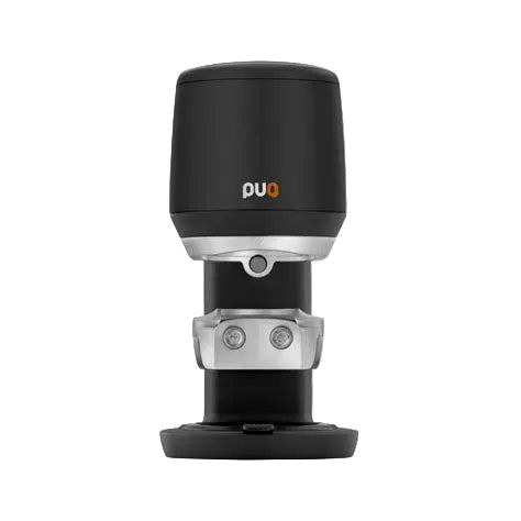 Puqpress Mini Light Automatic Precision Coffee Tamper Product Colour Variant Black Front Facing View