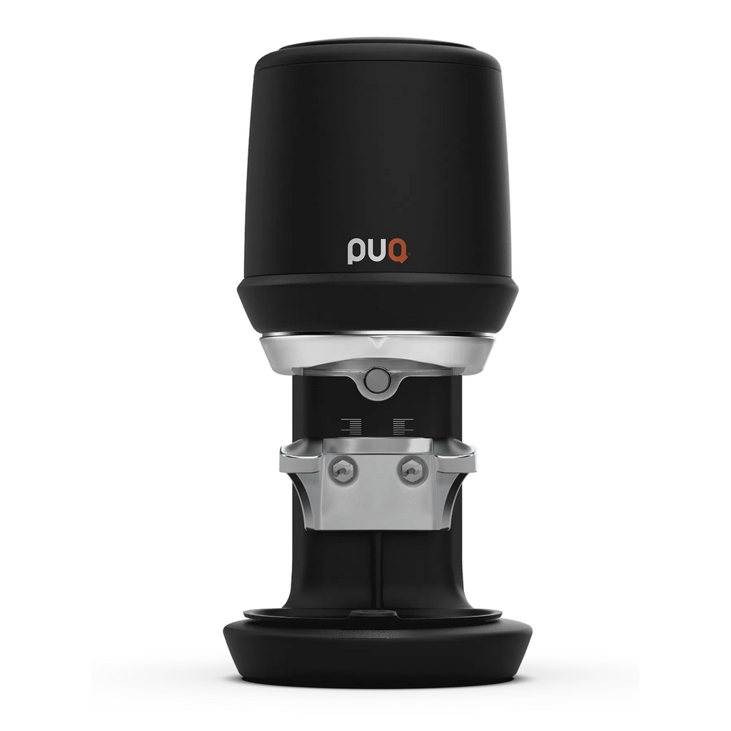 Puqpress Pro Automatic Coffee Tamper Product Colour Variant Black Front Facing View