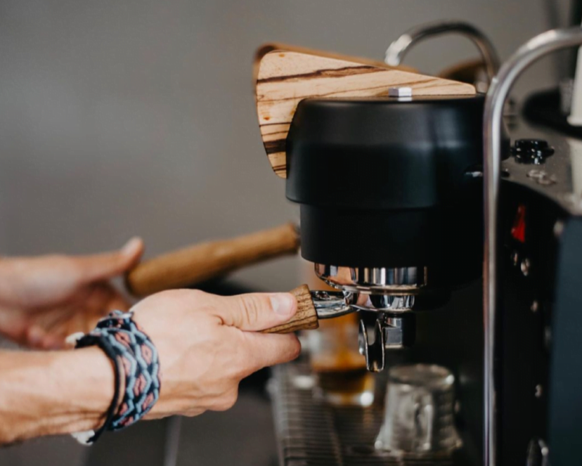Synesso S200 Espresso Coffee Machines Wood Accent View