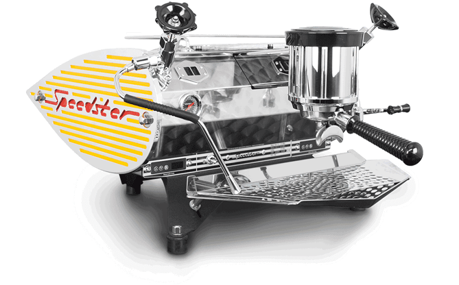 Kees Van Der Westen Speedster Espresso Coffee Machine Front Angled View