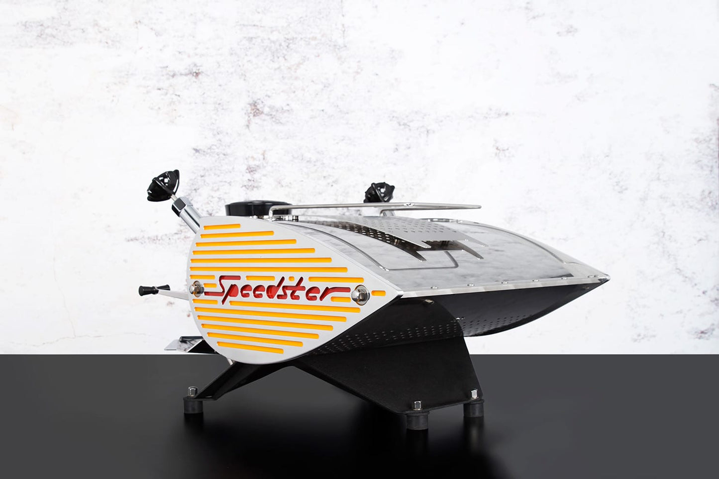 Kees Van Der Westen Speedster Espresso Coffee Machine Product Rear Side Angled View