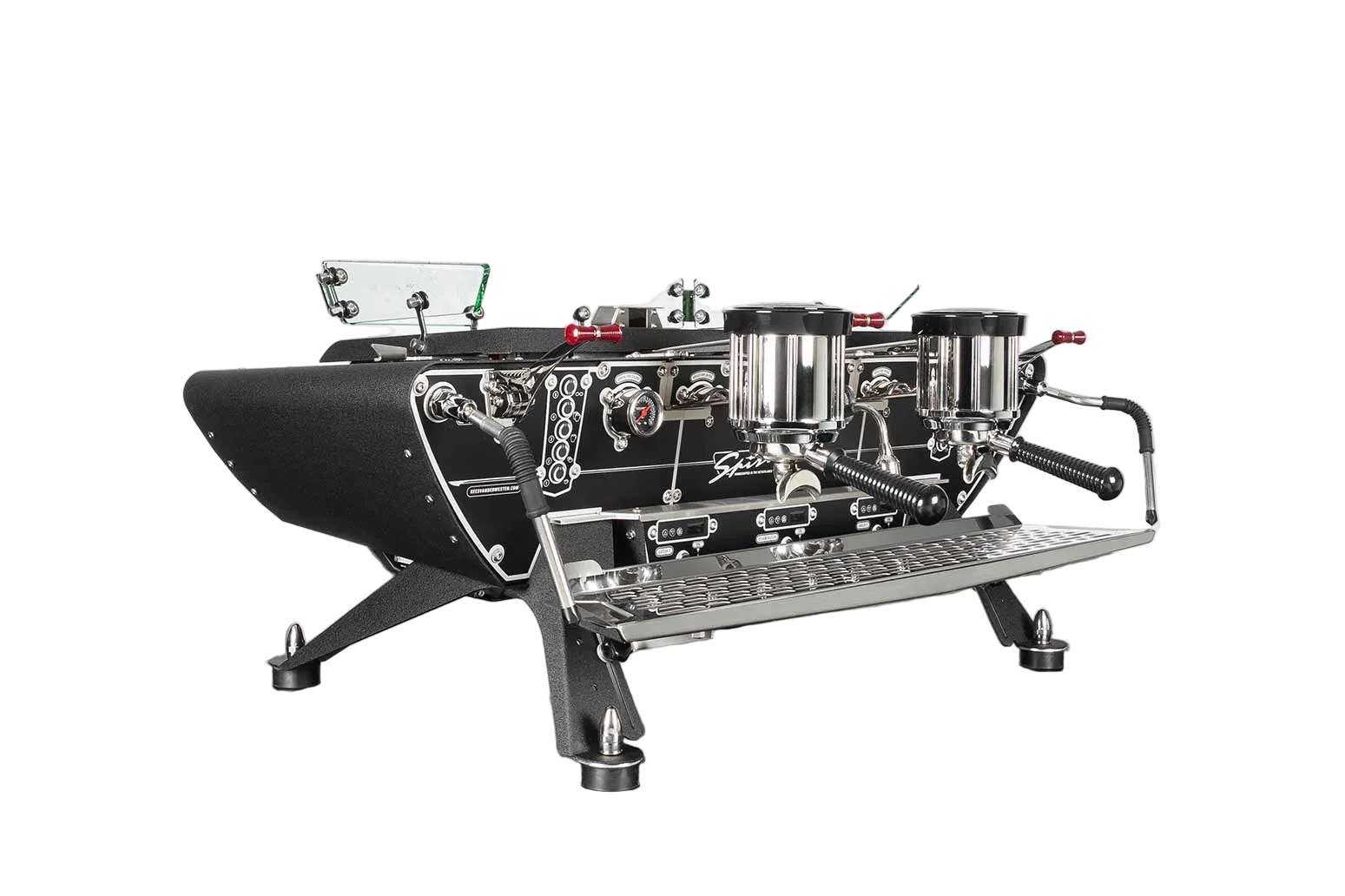 Kees Van Der Westen Spirit 2 Group Espresso Coffee Machine Front Angled View