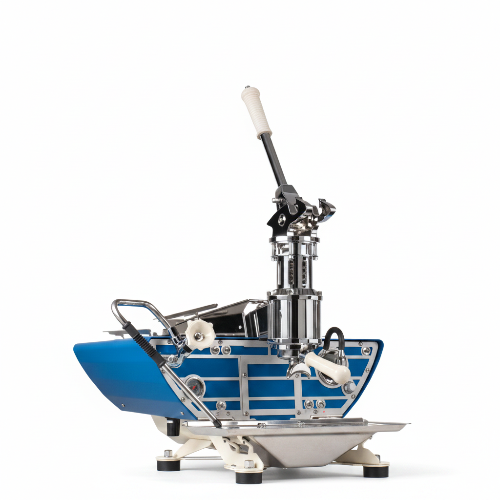 Kees Van Der Westen Spiritello Espresso Coffee Machine Product Front Angled Customised Colour