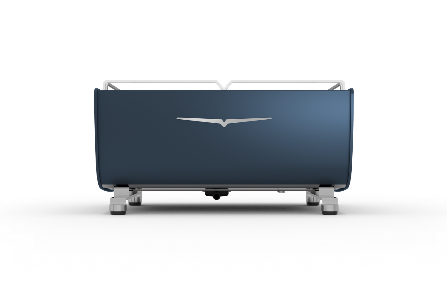 Victoria Arduino Black Eagle Maverick Gravimetric 2 Group Espresso Machine Product Colour Variant Blue Stone Rear Facing View