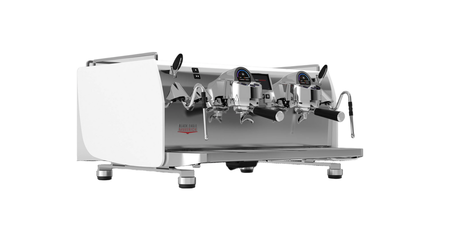 Victoria Arduino Black Eagle Maverick Gravimetric 2 Group Espresso Machine Product Colour Variant White 