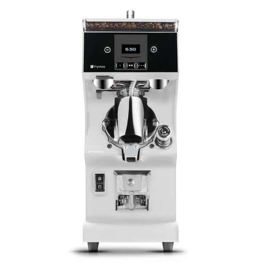 Victoria Arduino Mythos MyOne Espresso Coffee Grinder Product Colour White Front Facing View