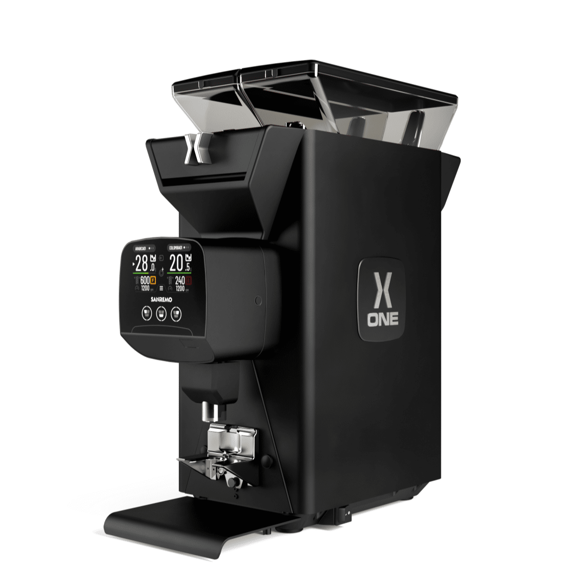 Sanremo X-One Coffee Grinder Product Colour Variant Black