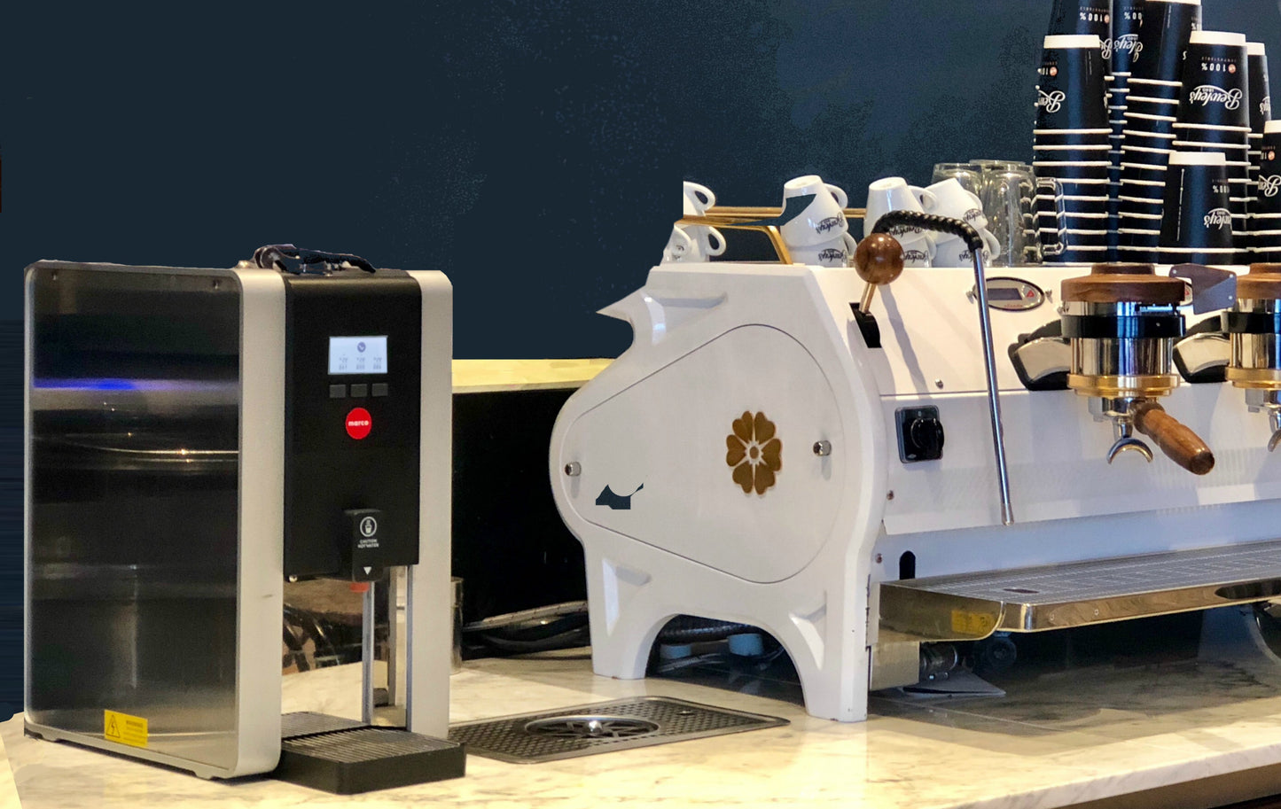Marco Mix PB3 Countertop Hot Water Boiler Product Lifestyle Image