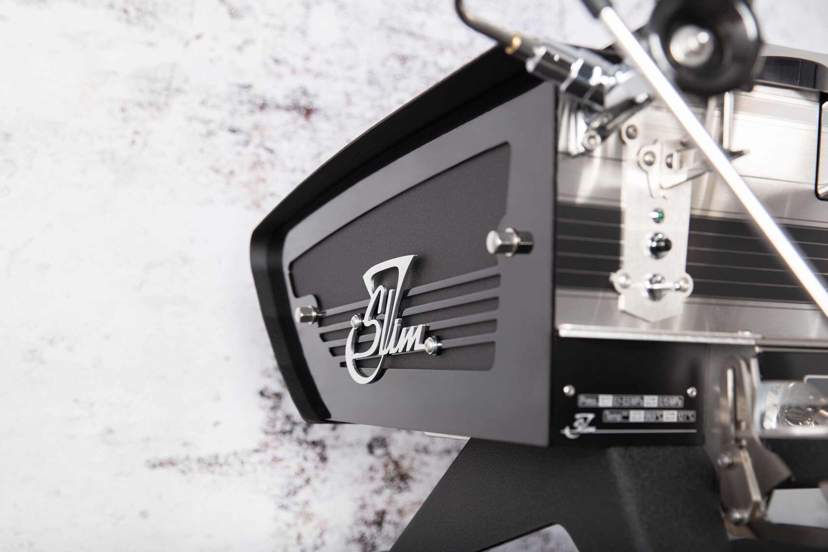 Kees Van Der Westen Slim Jim 2 Group Espresso Coffee Machine Product Detail Closeup 
