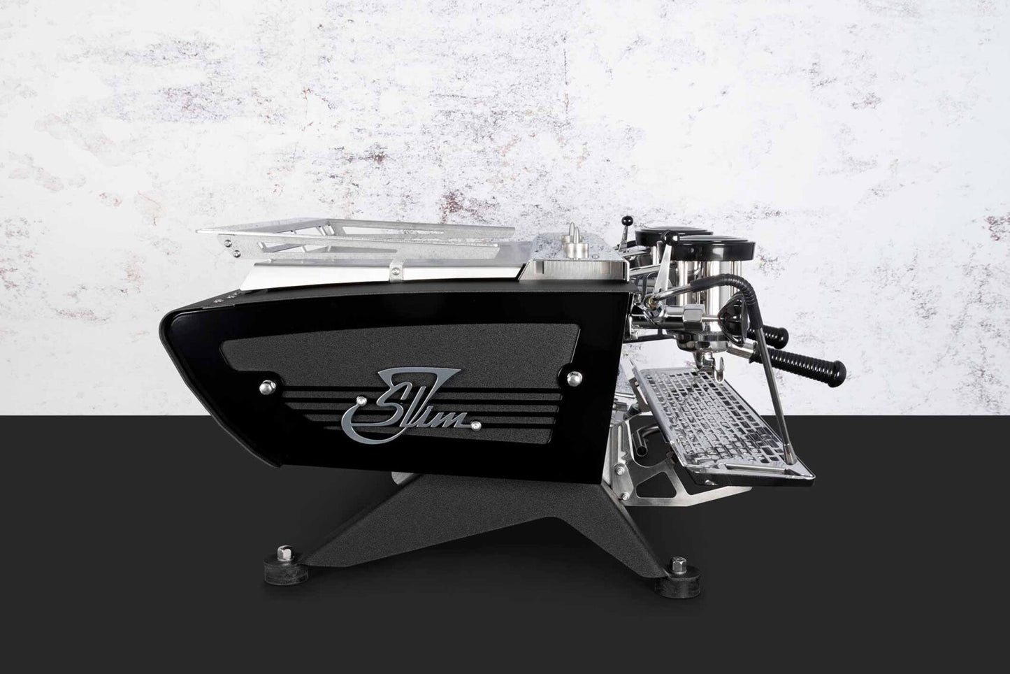 Kees Van Der Westen Slim Jim 2 Group Espresso Coffee Machine Product Side Facing View