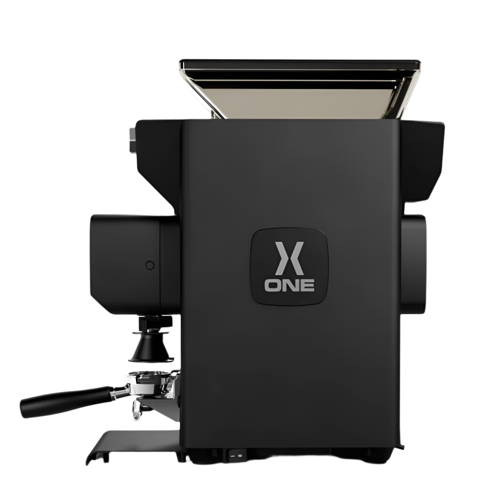 Sanremo X-One Coffee Grinder Product Colour Variant Black Side Facing View