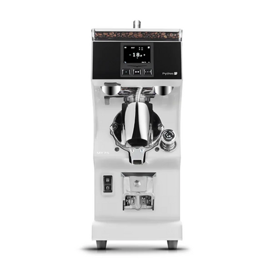Victoria Arduino MYG85 Espresso Coffee Grinder Product Colour Variant White Front Facing View